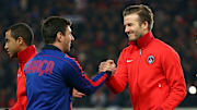 Lionel Messi, David Beckham
